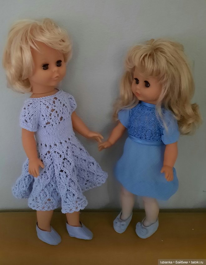 Бьянка и Дианка,выход N°1 -голубой💙🦋 (фото 7)