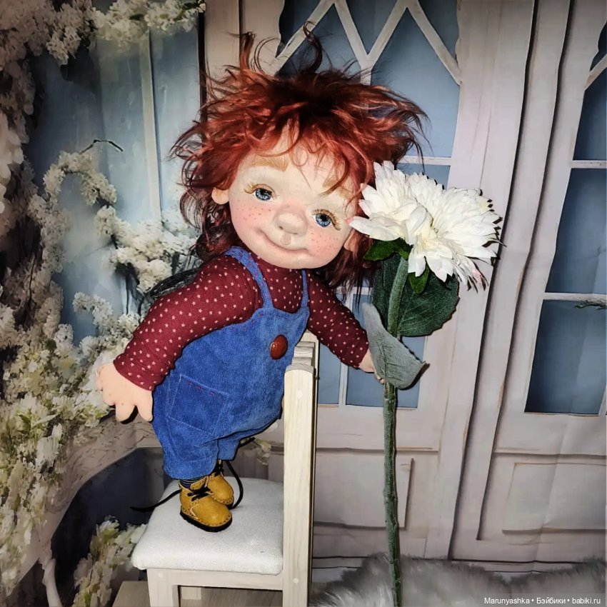 Интерьерные текстильные куклы