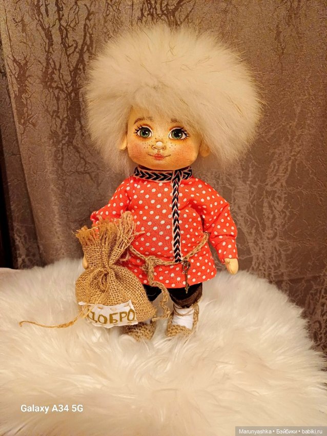 Интерьерные текстильные куклы