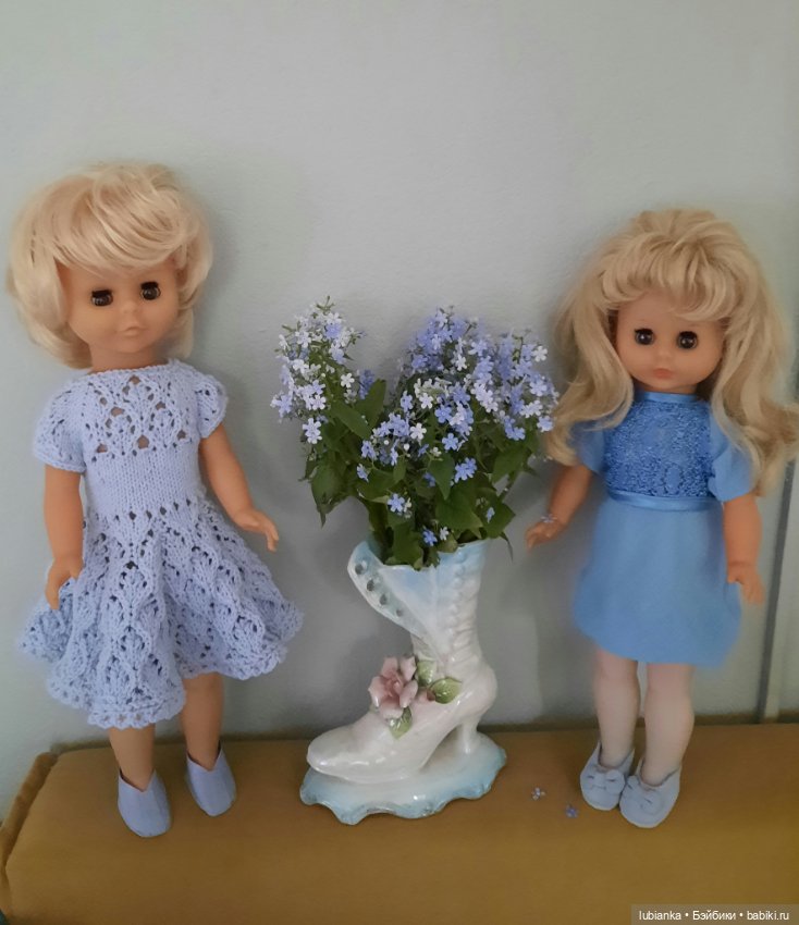 Бьянка и Дианка,выход N°1 -голубой💙🦋 (фото 4)