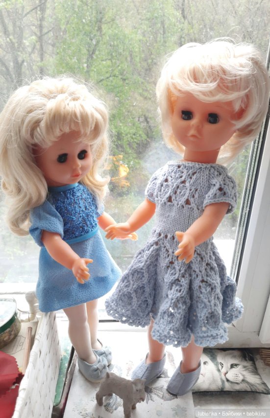 Бьянка и Дианка,выход N°1 -голубой💙🦋 (фото 10)