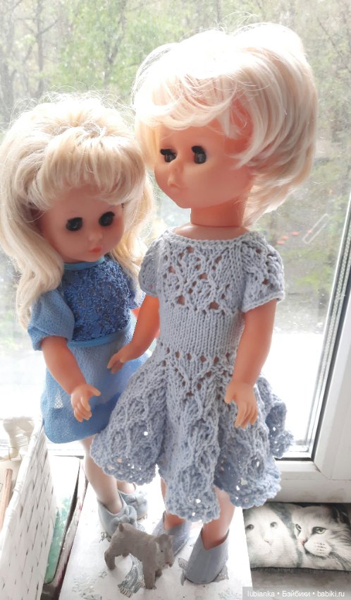 Бьянка и Дианка,выход N°1 -голубой💙🦋