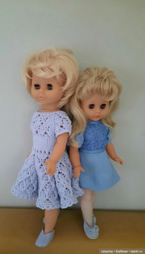 Бьянка и Дианка,выход N°1 -голубой💙🦋 (фото 8)