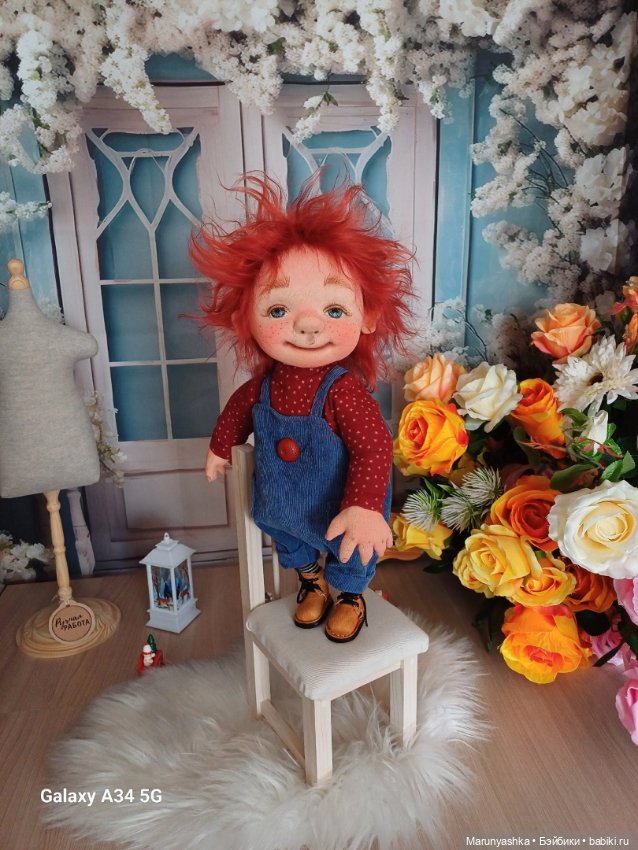 Интерьерные текстильные куклы