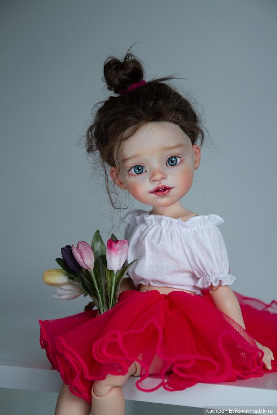 Розочка 🌹 ООАК куколки Паола Рейна Paola Reina (фото 7)