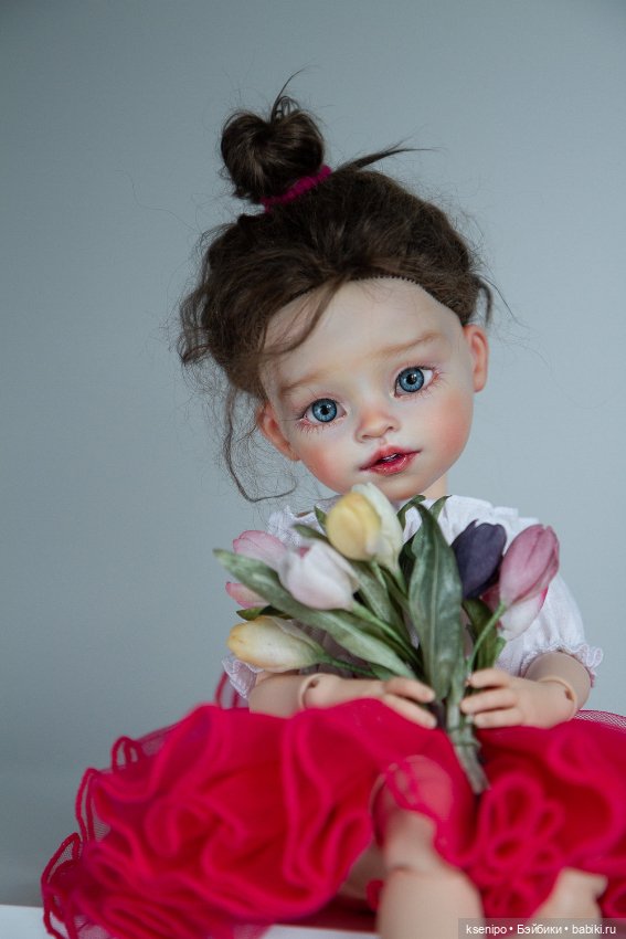 Розочка 🌹 ООАК куколки Паола Рейна Paola Reina (фото 5)