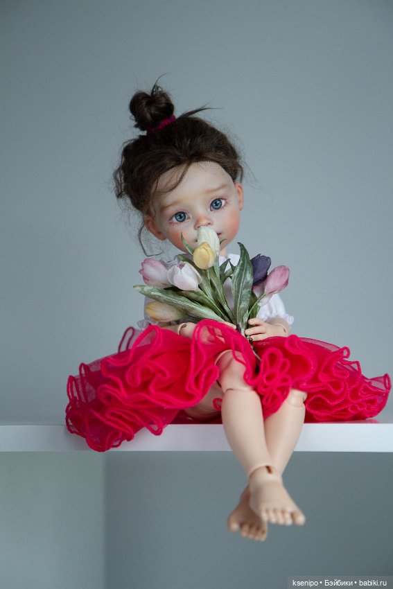 Розочка 🌹 ООАК куколки Паола Рейна Paola Reina (фото 3)