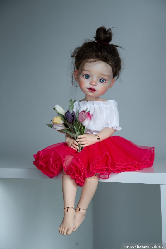 Розочка 🌹 ООАК куколки Паола Рейна Paola Reina