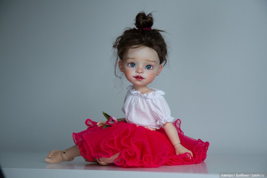 Розочка 🌹 ООАК куколки Паола Рейна Paola Reina (фото 10)