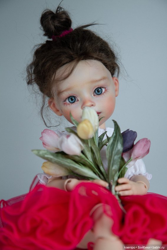 Розочка 🌹 ООАК куколки Паола Рейна Paola Reina (фото 4)