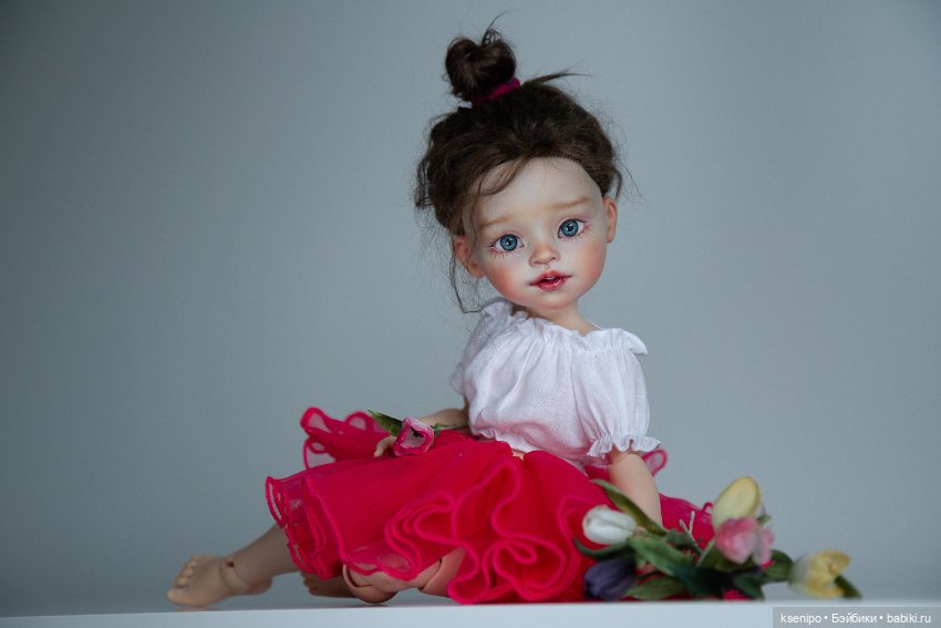 Розочка 🌹 ООАК куколки Паола Рейна Paola Reina (фото 8)