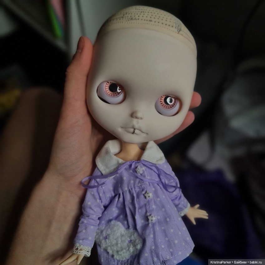 Процесс создания блайз 💜 — Куклы Blythe (Блайз) ООАК: кастом (фото 4)