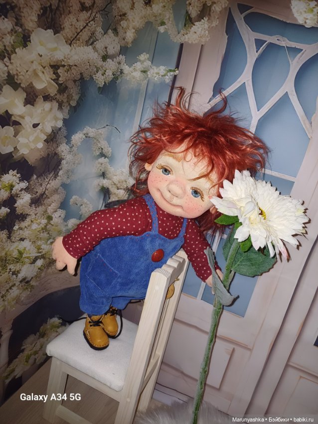 Карлсон — Авторские текстильные куклы: Вальдорфские (фото 6)