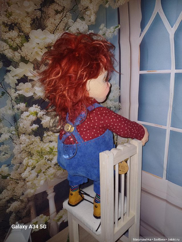 Карлсон — Авторские текстильные куклы: Вальдорфские (фото 8)