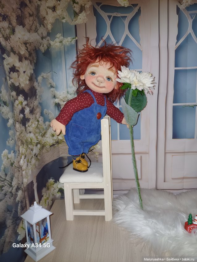 Карлсон — Авторские текстильные куклы: Вальдорфские (фото 4)