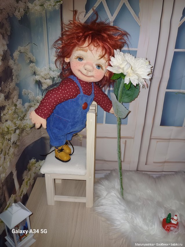 Карлсон — Авторские текстильные куклы: Вальдорфские (фото 5)