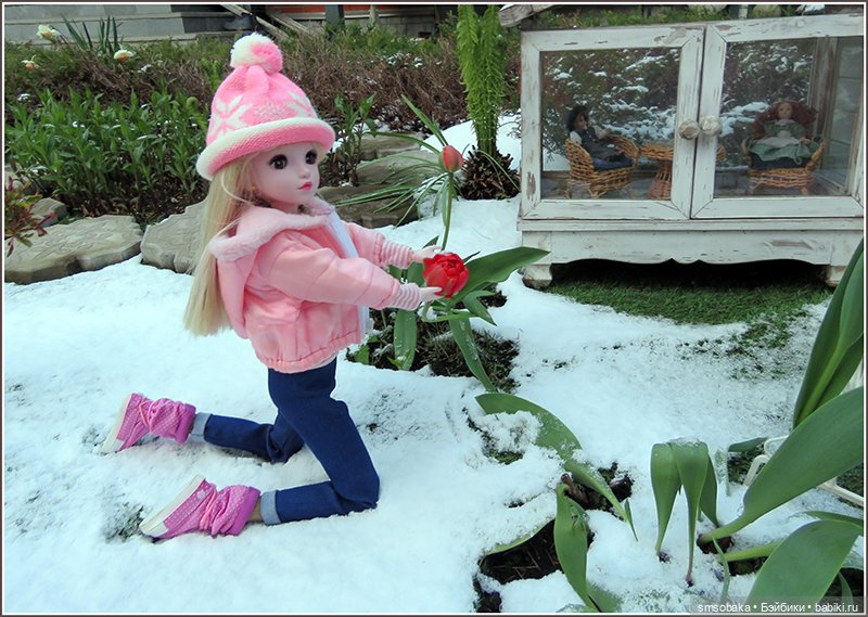 Мирослава и майский снег — Куклы с Алиэкспресс (Aliexpress): Китайские шарнирные (фото 6)