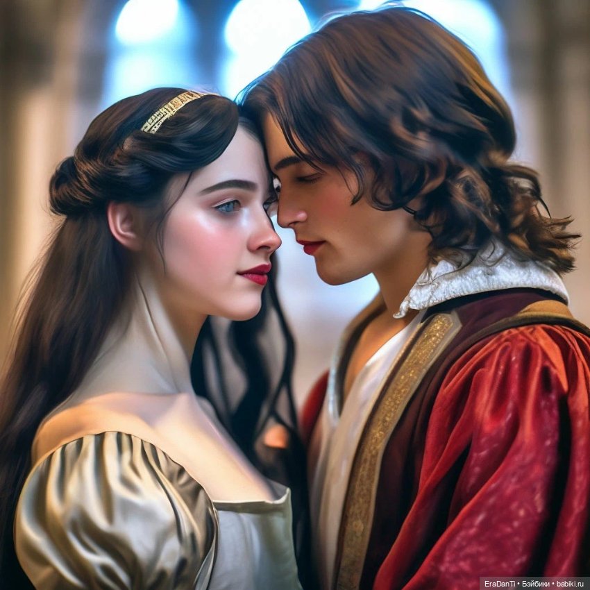 Ромео и Джульетта — Рисование и арт: скетчи