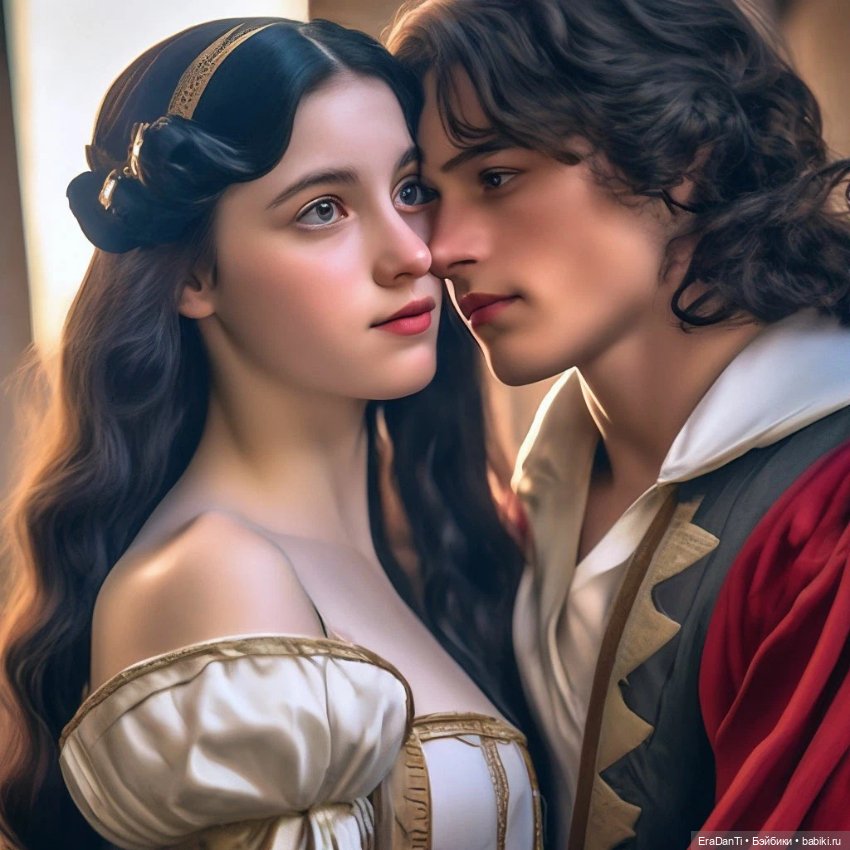 Ромео и Джульетта — Рисование и арт: скетчи