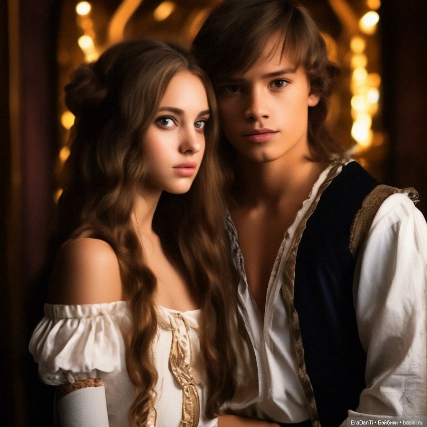 Ромео и Джульетта — Рисование и арт: скетчи