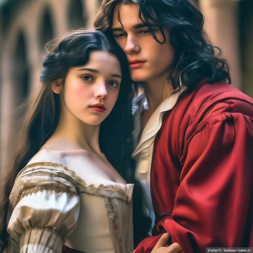 Ромео и Джульетта — Рисование и арт: скетчи