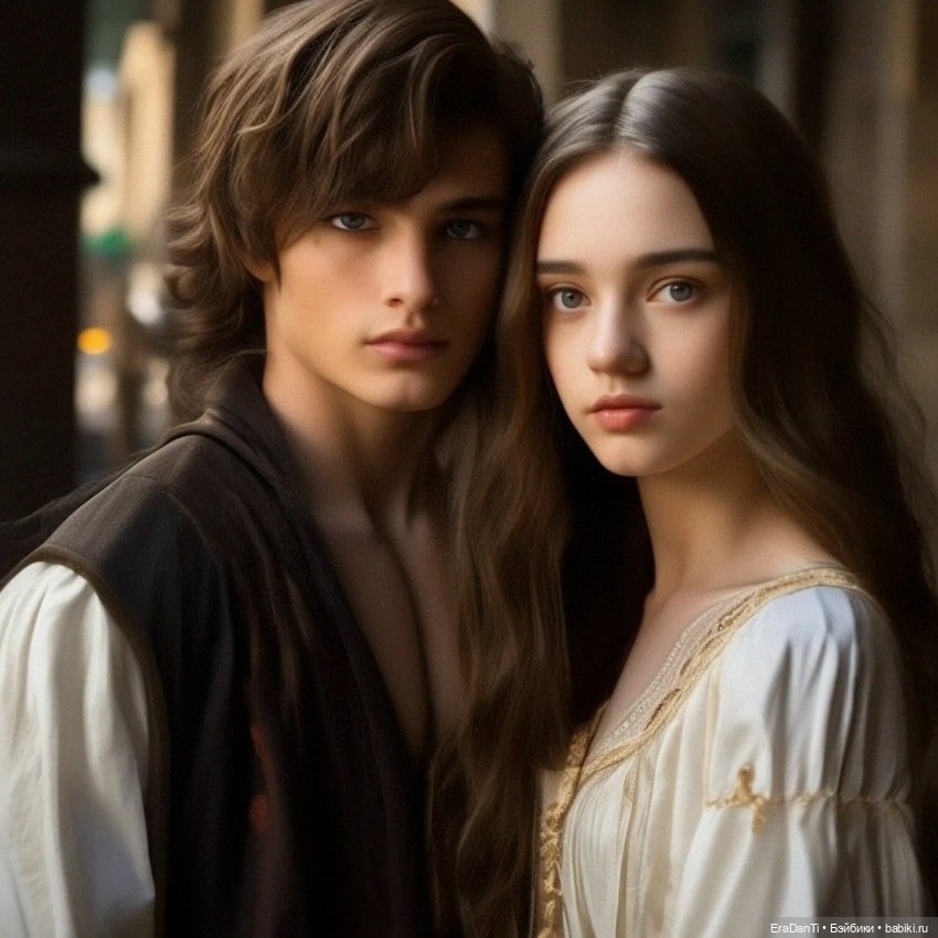 Ромео и Джульетта — Рисование и арт: скетчи