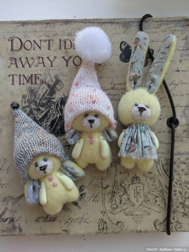 Зайчики — Авторские мишки Тедди и друзья: фото