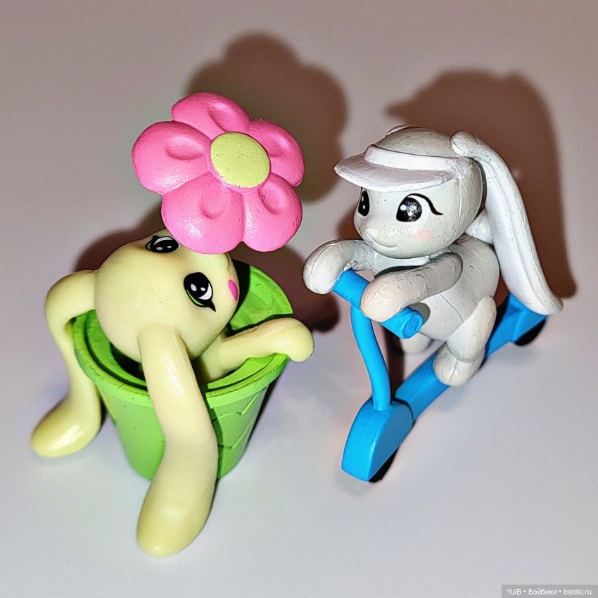 Весенние зайки Пиглет — Фигурки Киндер Сюрприз (Kinder)