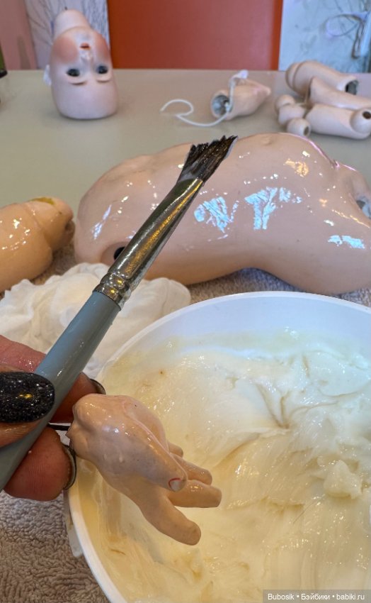 О том, как помыть антикварную куклу без последствий (фото 3)