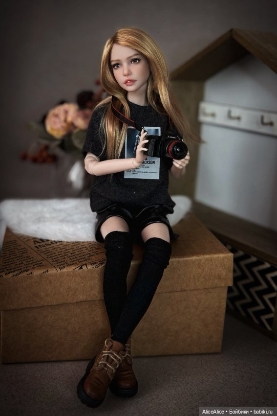 Живая девочка Китти — Куклы Tender Creation (Анна Добрякова): российские BJD (БЖД) (фото 2)