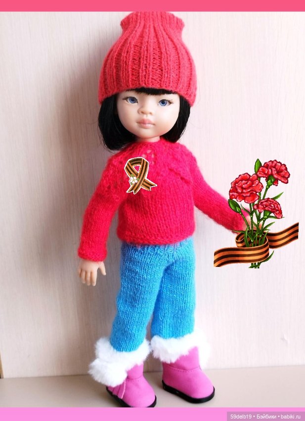 С Днём Победы🚩🚩🚩🌹🌹🌹 — Куклы Paola Reina (Паола Рейна): новинки (фото 6)