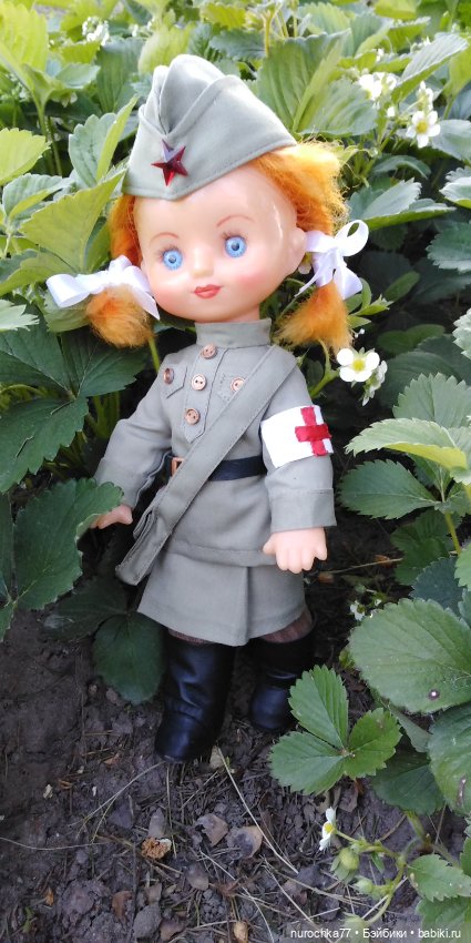 С днём Победы — Советские винтажные куклы (СССР): Ленигрушка (фото 4)