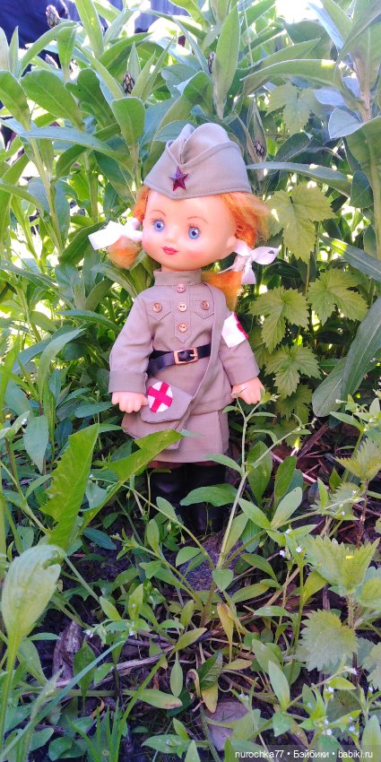 С днём Победы — Советские винтажные куклы (СССР): Ленигрушка (фото 9)