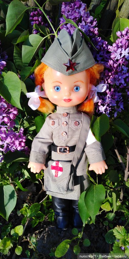 С днём Победы — Советские винтажные куклы (СССР): Ленигрушка (фото 6)