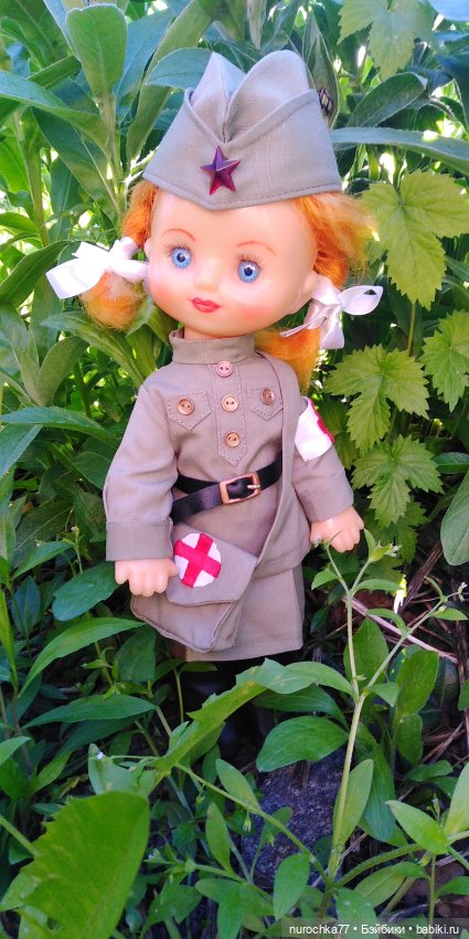 С днём Победы — Советские винтажные куклы (СССР): Ленигрушка (фото 5)