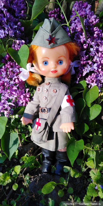 С днём Победы — Советские винтажные куклы (СССР): Ленигрушка (фото 8)
