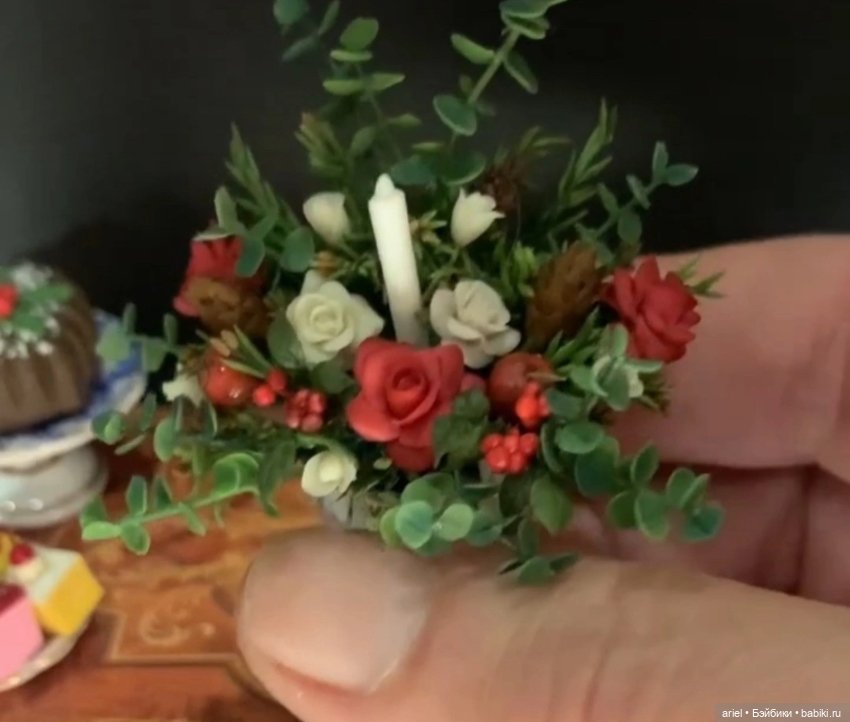 Цветы для кукольного домика от автора Мария С (фото 4)