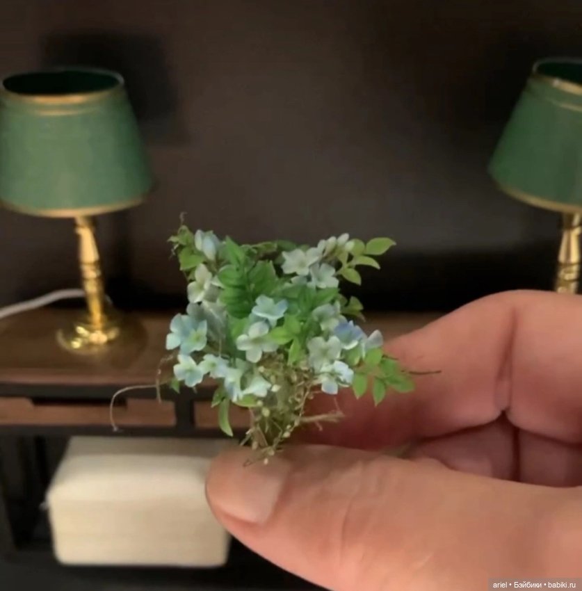 Цветы для кукольного домика от автора Мария С (фото 5)