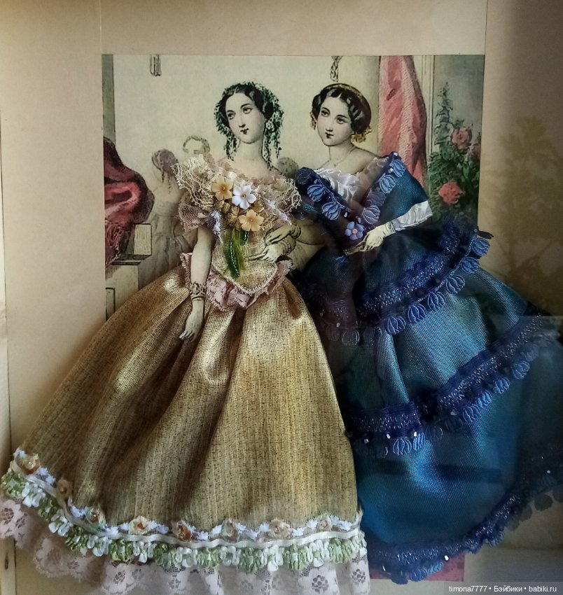 Еще одна гравюра — Одежда и обувь для кукол своими руками: фото (фото 3)