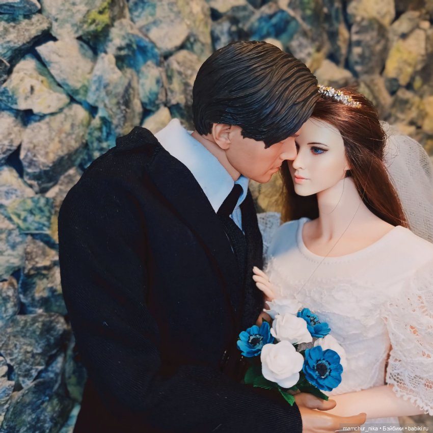 Свадьба Алекса и Елены✨💙 — Куклы Phicen (TBLeague/Фицен): бесшовные тела (фото 6)