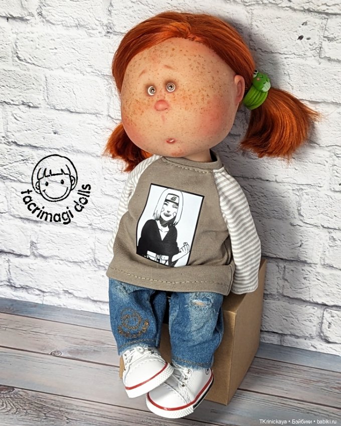 Жужа в стиле гранж — Одежда и обувь для кукол своими руками: фото (фото 5)