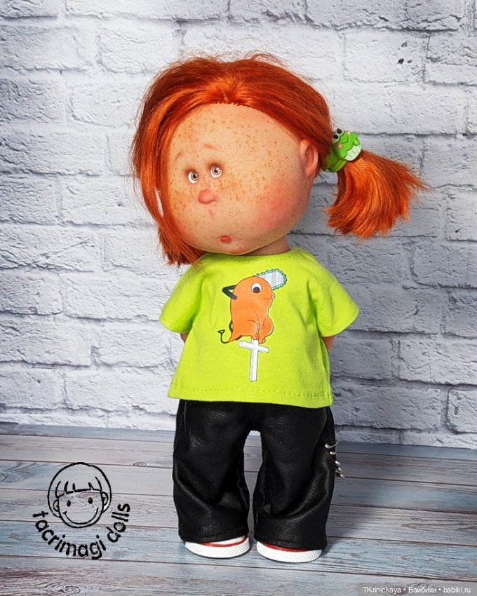 Жужа в стиле гранж — Одежда и обувь для кукол своими руками: фото (фото 3)