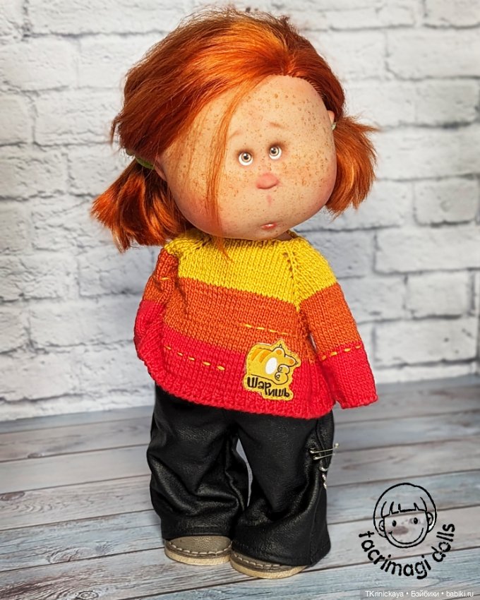 Жужа в стиле гранж — Одежда и обувь для кукол своими руками: фото (фото 2)
