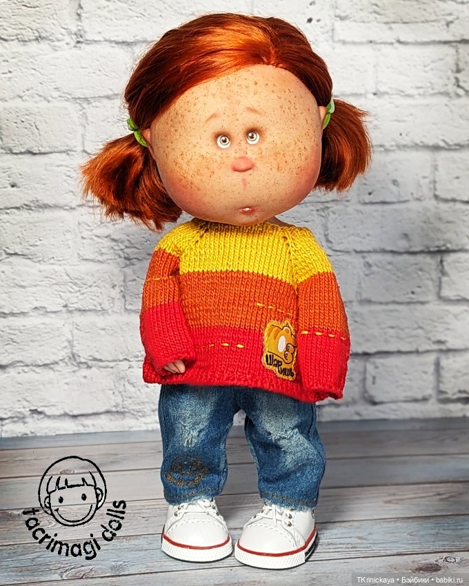 Жужа в стиле гранж — Одежда и обувь для кукол своими руками: фото (фото 6)