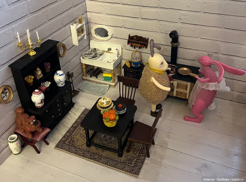 Мирон и Клава - кухарят 🐇🦙🏠