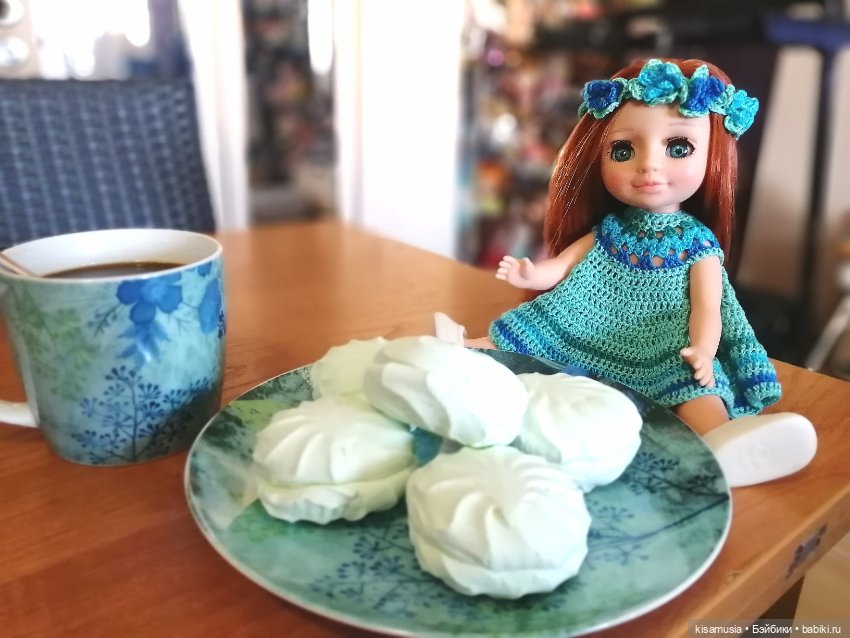 Новое платье для Аси — Одежда и обувь для кукол своими руками: фото (фото 3)