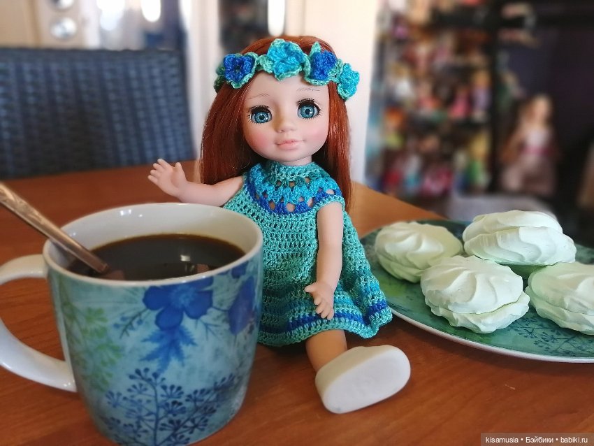 Новое платье для Аси — Одежда и обувь для кукол своими руками: фото (фото 5)