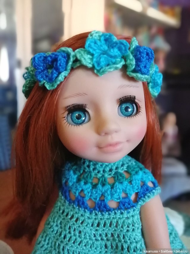 Новое платье для Аси — Одежда и обувь для кукол своими руками: фото (фото 9)
