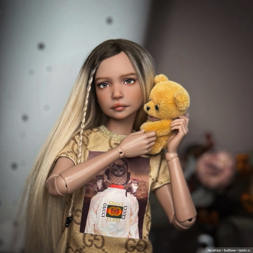 Прическа для Мышки — Куклы Tender Creation (Анна Добрякова): российские BJD (БЖД) (фото 3)