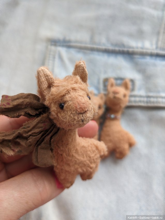 Ламы. Брошки — Авторские мишки Тедди и друзья: фото (фото 5)